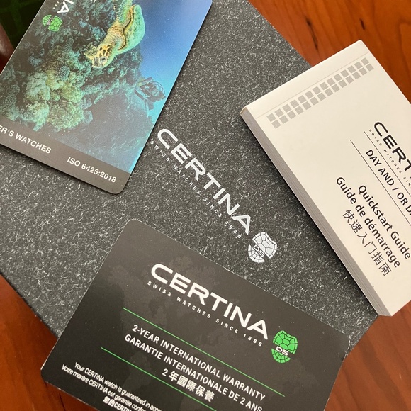 CERTINA DS ACTION POWERMATIC80 BLUE ON BRACELET 38MM - Picture 4 of 16